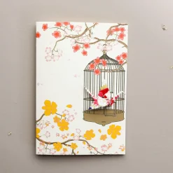 Card Crane in Cage Royal Gold