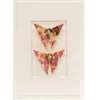 Card Twin Butterfly Blossom Purple