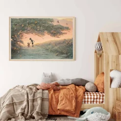 Disney Deluxe Natural Frame Winnie the Pooh