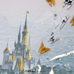 Disney Deluxe Natural Frame Mickey and Minnie Castle Stardust