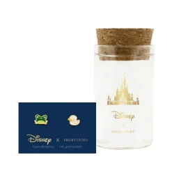Disney Earring Epoxy Frog & Duck