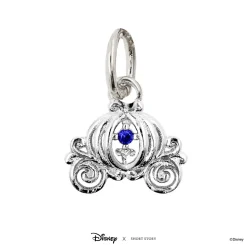 Disney Necklace Charm Diamante Pumpkin Carriage