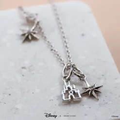Disney Necklace Charm Diamante Star