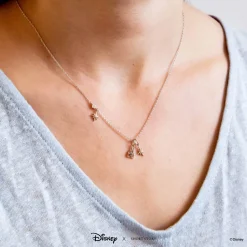 Disney Necklace Charm Diamante Star