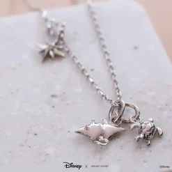 Disney Necklace Charm Diamante Manta Ray
