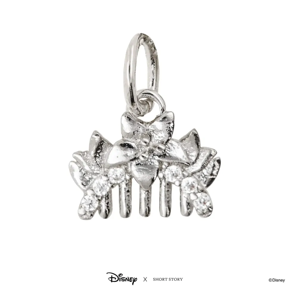 Disney Necklace Charm Diamante Mulan Hair Comb