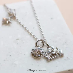 Disney Necklace Charm Diamante Mulan Hair Comb