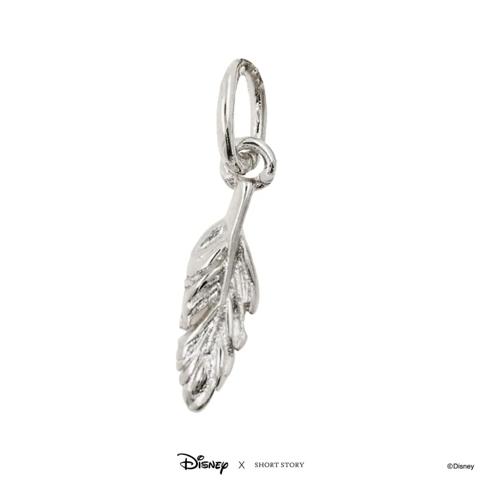 Disney Necklace Charm Feather