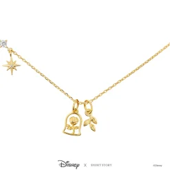 Disney Necklace Charm Leaves