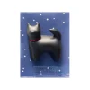 Dog Magnet Handsome Black