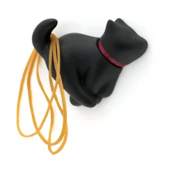 Dog Magnet Playful Black