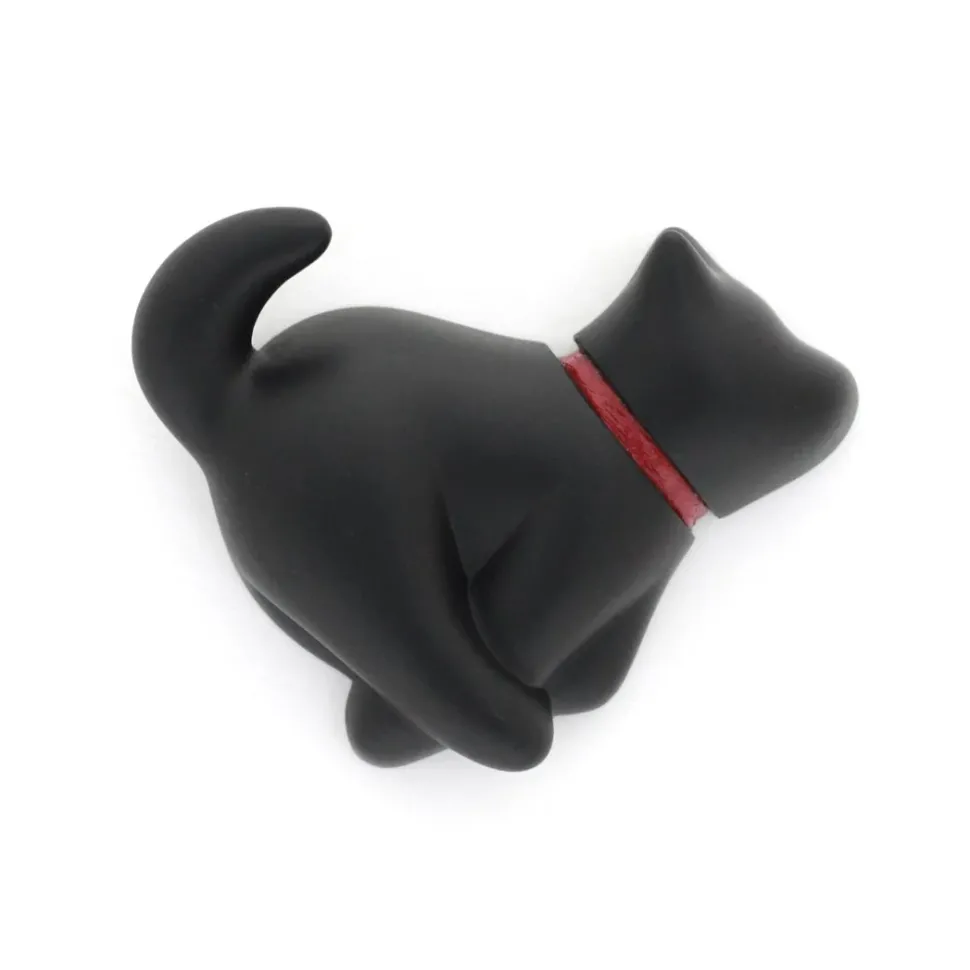 Dog Magnet Playful Black