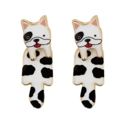 Drop Earring Dog Frenchie *