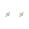 Earring Diamante Bolt