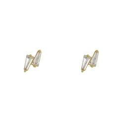 Earring Diamante Bolt