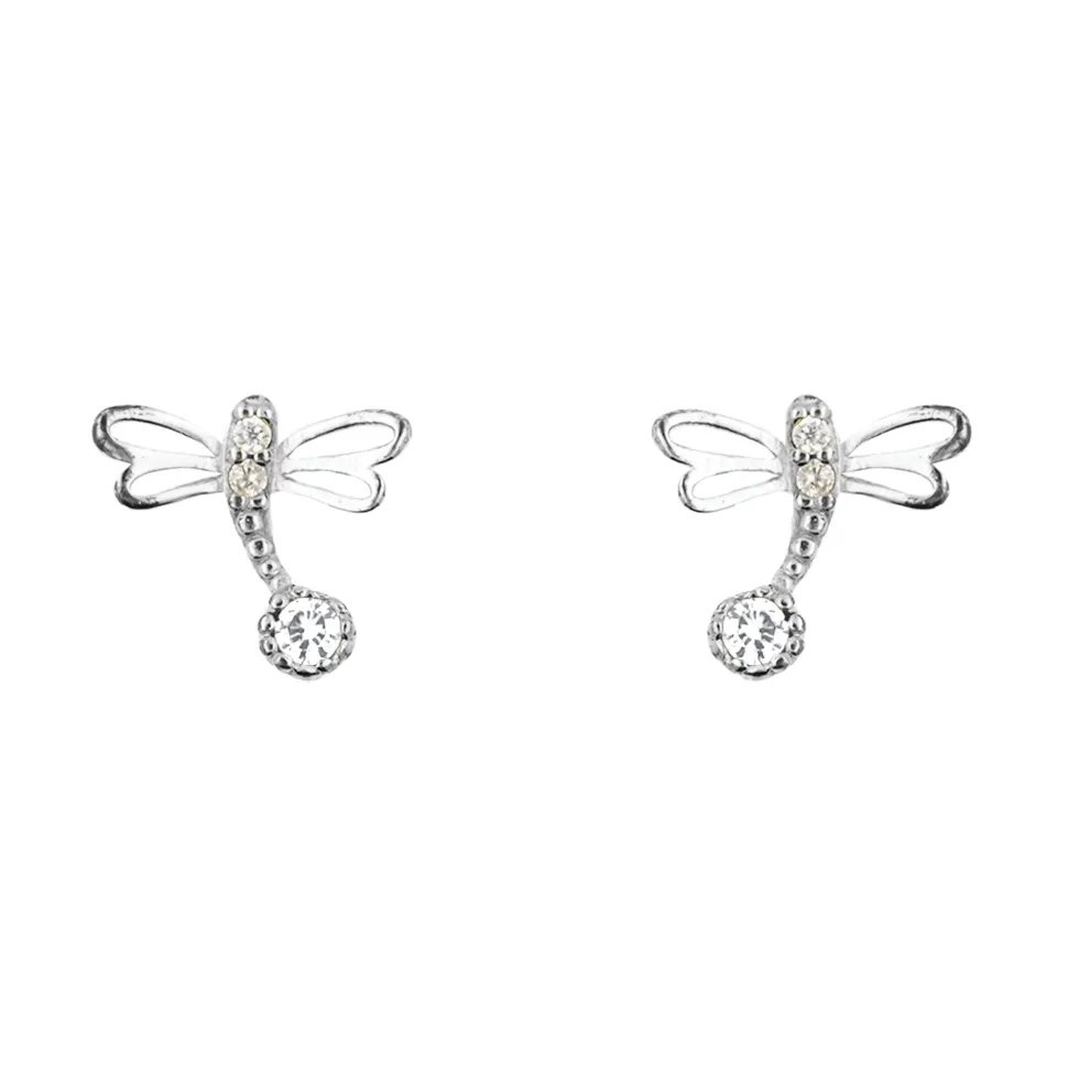 Earring Diamante Dragonfly