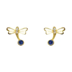 Earring Diamante Dragonfly