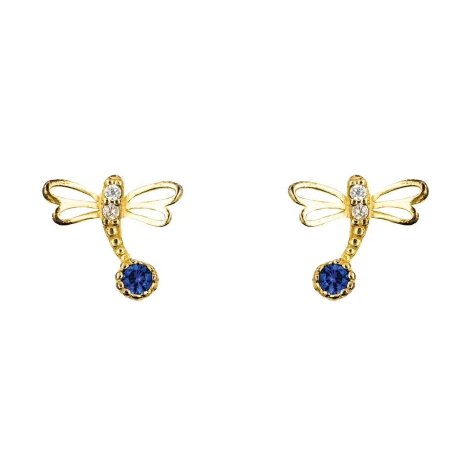 Earring Diamante Dragonfly