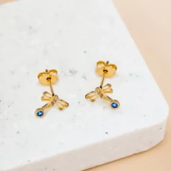 Earring Diamante Dragonfly