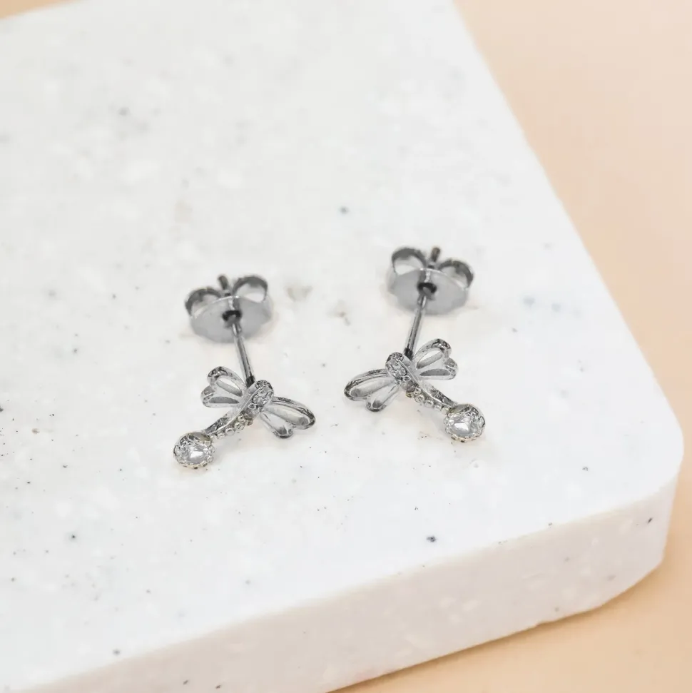 Earring Diamante Dragonfly