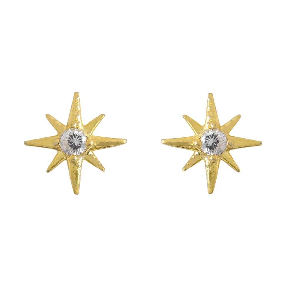 Earring Diamante Shining Star