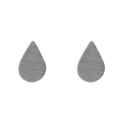 Earring Solid Raindrop