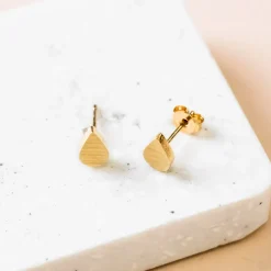 Earring Solid Raindrop