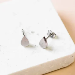 Earring Solid Raindrop