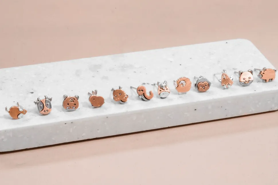 Earring Zodiac Dog *