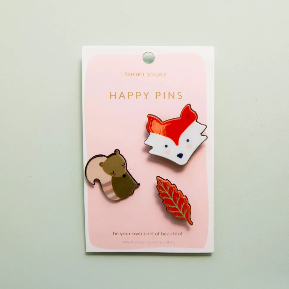 Happy Pin Fox*