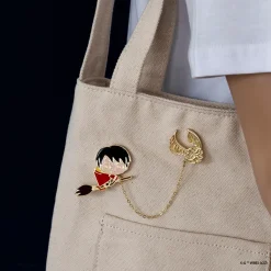 Harry Potter Enamel Pin Harry & Golden Snitch