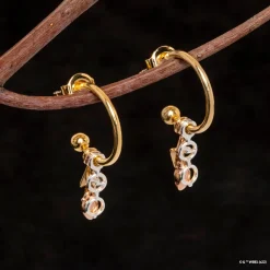 Harry Potter Hoop Earring Harry Trio