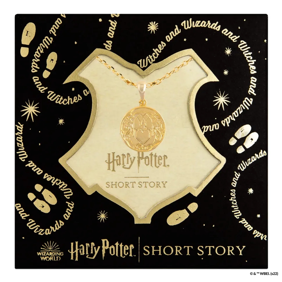 Harry Potter Necklace Medallion Golden Egg
