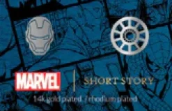 Marvel Earring Iron Man & Arc Reactor