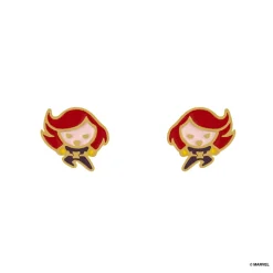 Marvel Epoxy Earring Black Widow