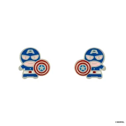 Marvel Epoxy Earring Captain America