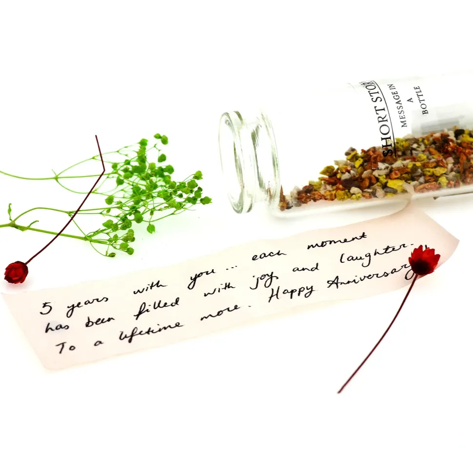 Message in a Bottle Rose Red