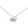 Necklace Epoxy Elephant