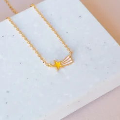 Necklace Epoxy Shooting Star