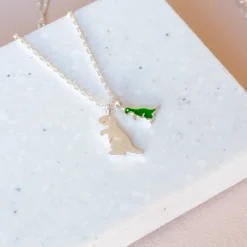 Necklace Epoxy T Rex
