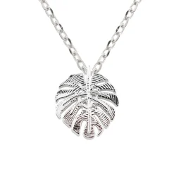 Necklace Monstera Leaf