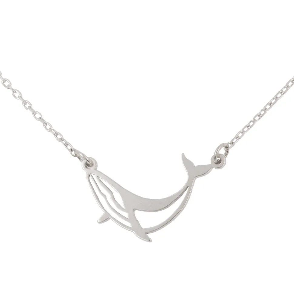 Necklace Whale Stencil