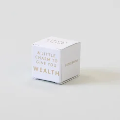 Trinket Bottle Wealth Round Gold