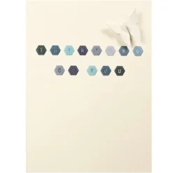 Card Embossed Thinking of You