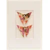 Card Twin Butterfly Blossom Purple