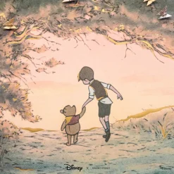 Disney Deluxe Natural Frame Winnie the Pooh