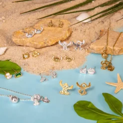 Disney Earring Epoxy Frog & Duck