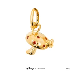 Disney Necklace Charm Diamante Mushroom