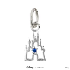 Disney Necklace Charm Diamante Castle