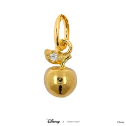 Disney Necklace Charm Diamante Apple